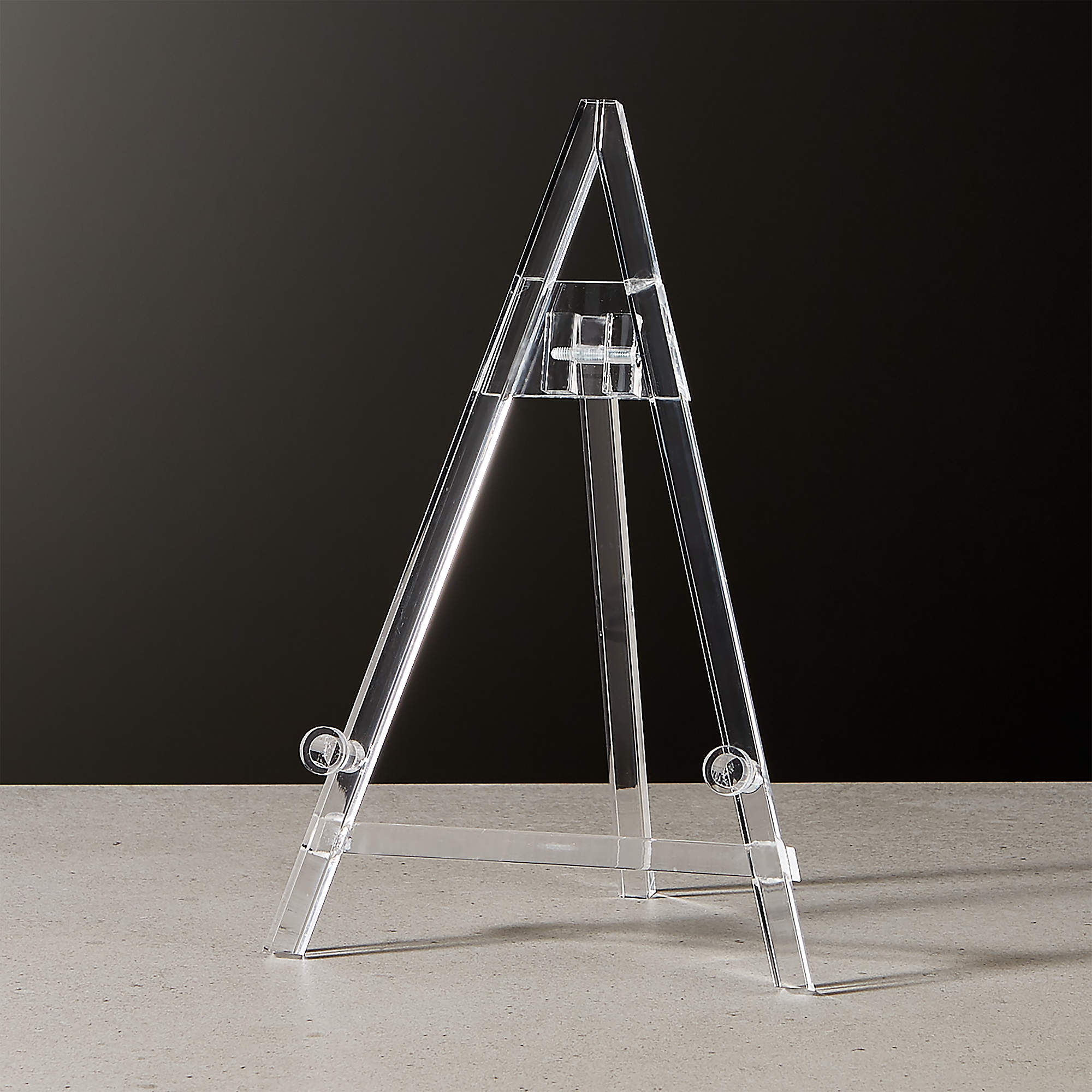 Small Acrylic Floating Easel + Reviews CB2 Canada