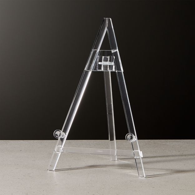 Small Acrylic Easel + Reviews | CB2