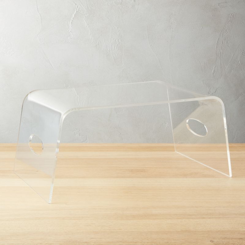 View Clear Acrylic Bed Tray details