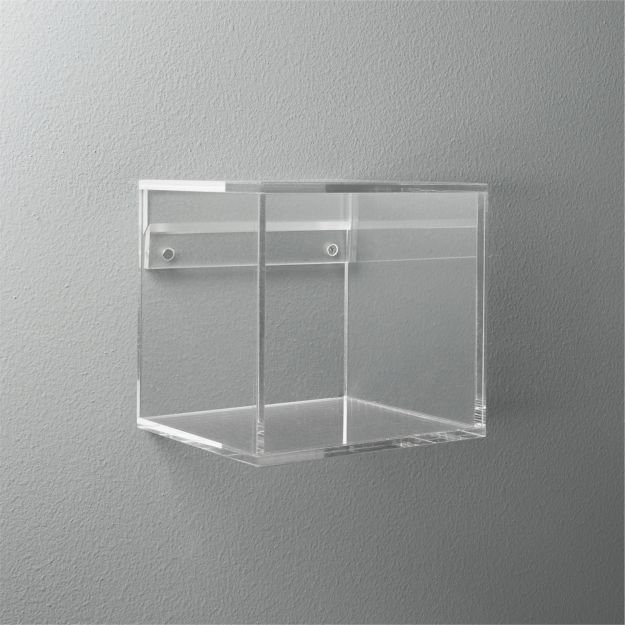 acrylic cube shelf + Reviews CB2