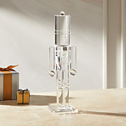 Green Acrylic Christmas Nutcracker 11.5"