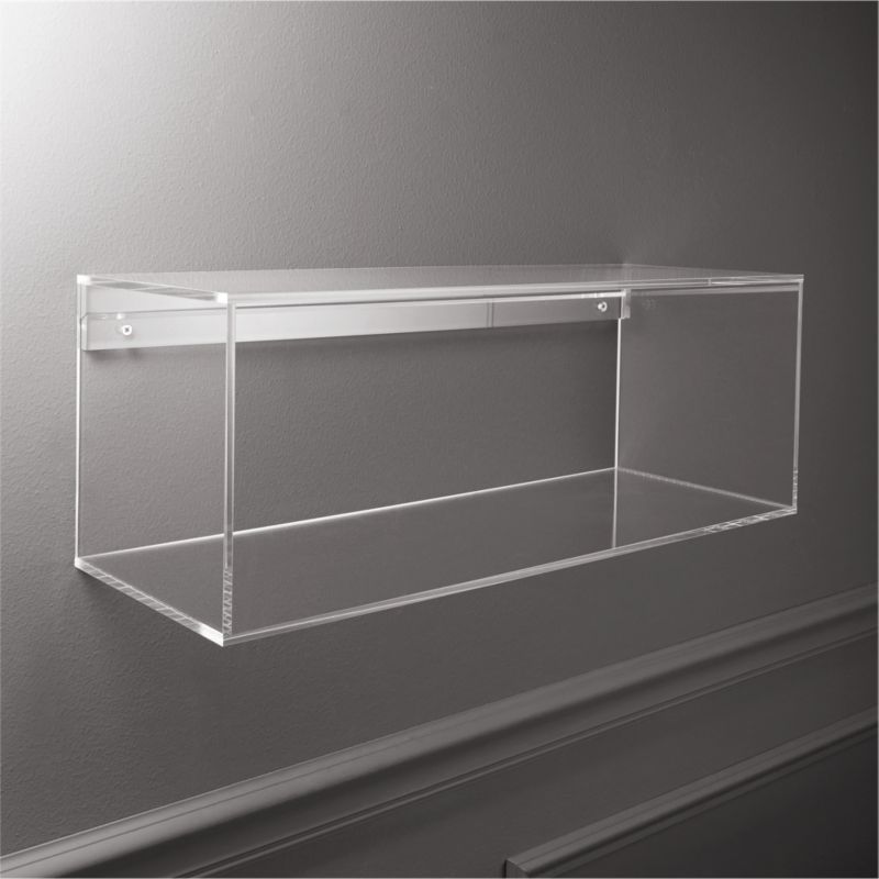 Lucite Shelf Reviews Cb2