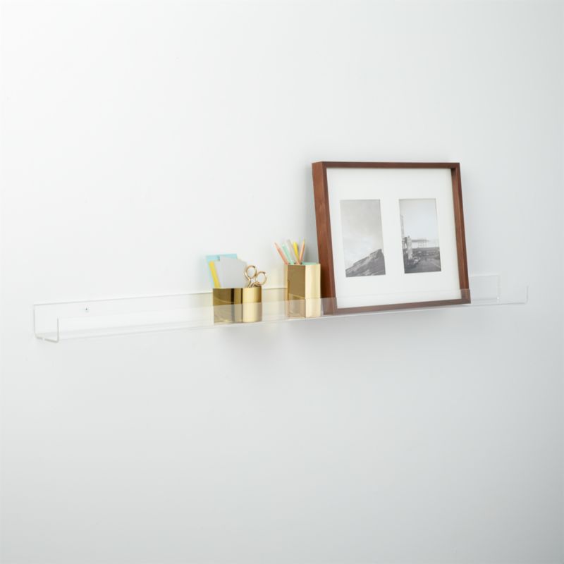 Acrylic Wall Shelf 48 + Reviews