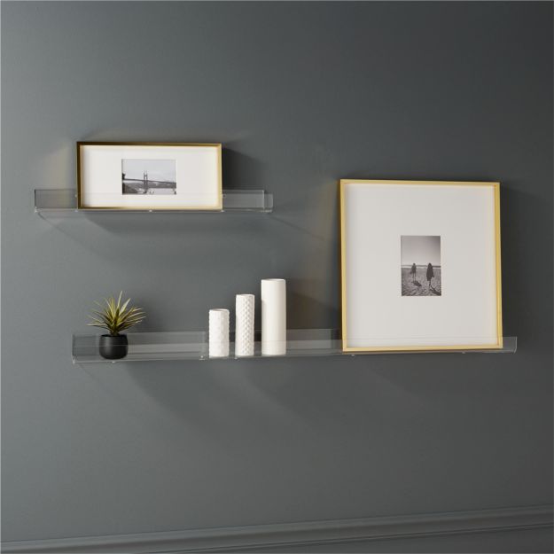 How to mount floating shelves