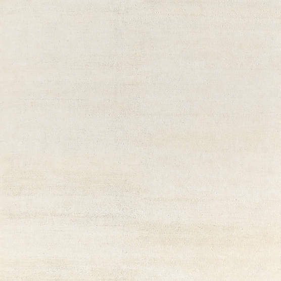 Adao Handwoven Warm White Linen Rug Swatch 12"x12"