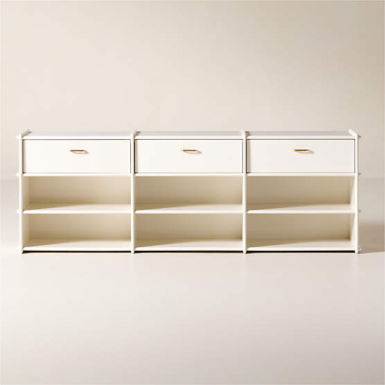 Add It 78" White Storage Cabinet by Steen Ostergaard