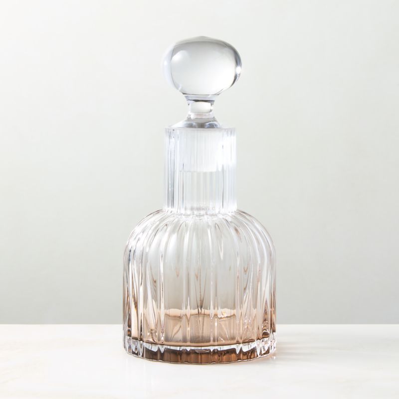 Adelaide Smoked Glass Decanter - image 2 of 3