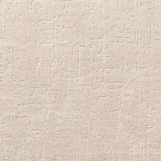 Adelle Hand-Knotted Warm White Wool and Cotton Rug Swatch 12"x12"