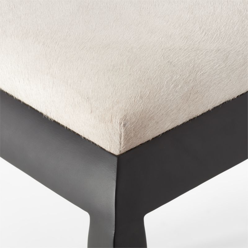 View Adi Natural Hide Vanity Bench - image 6 of 7