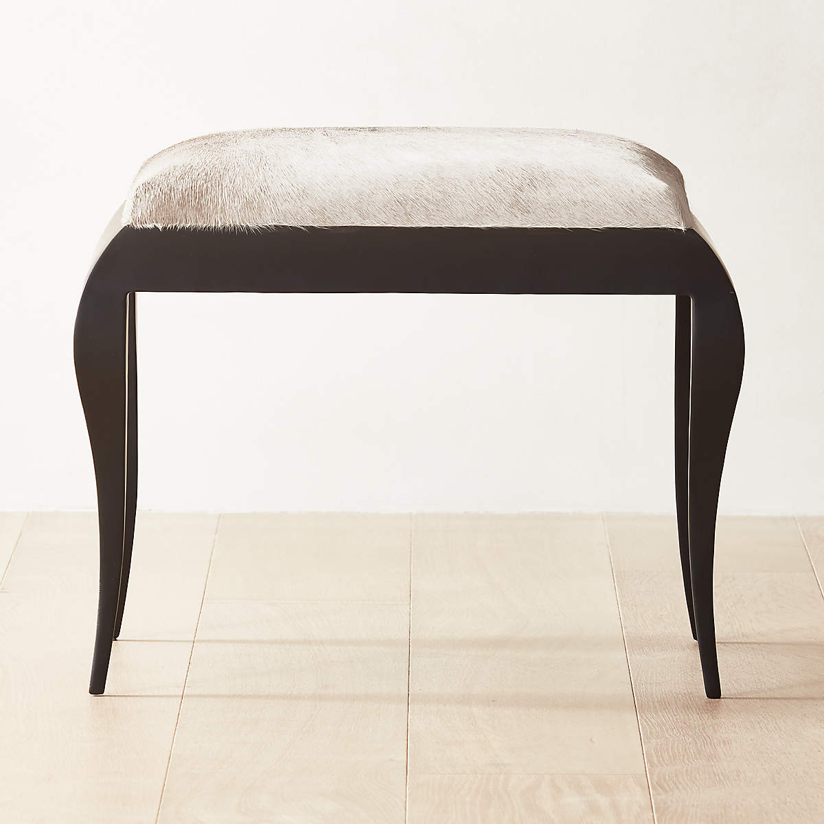 Adi Natural Hide Vanity Bench (Open Larger View)