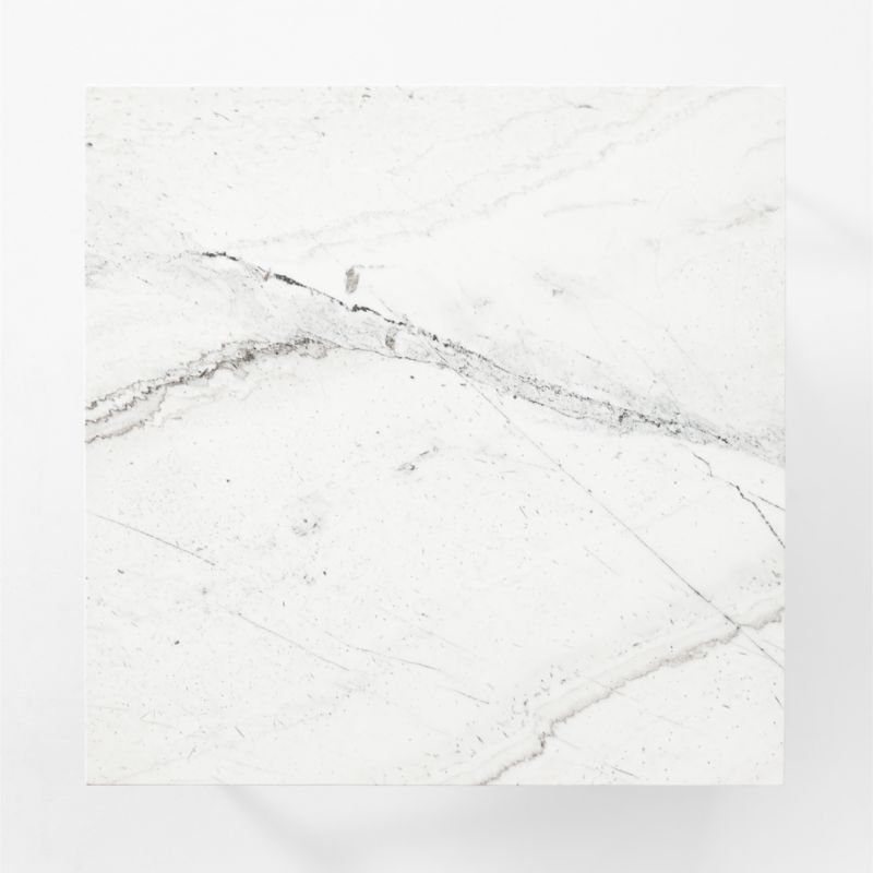 Aerolit White Marble Coffee Table by Bill Curry - image 7 of 10