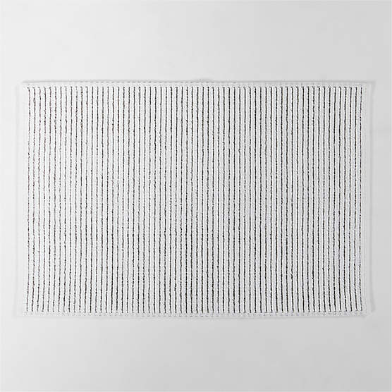 Malta Grey Bath Mat 24"x36" + Reviews CB2