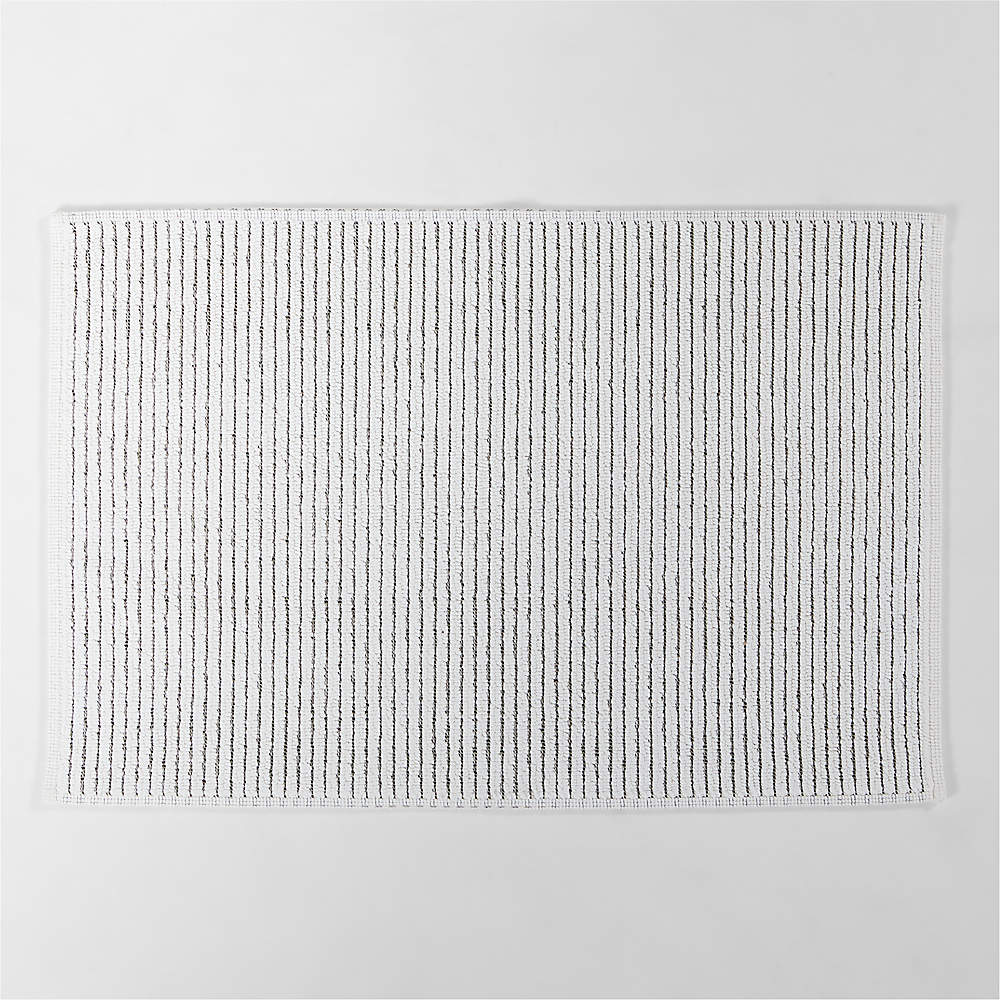 MONO BLACK & WHITE J Kitchen Mat By Kavka Designs - Bed Bath & Beyond -  32759097