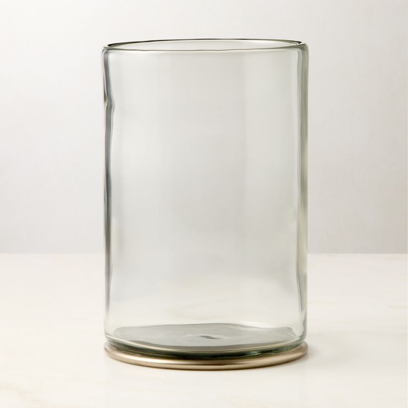 Ainsley Glass Outdoor Lanterns Set of 2 - image 2 of 4