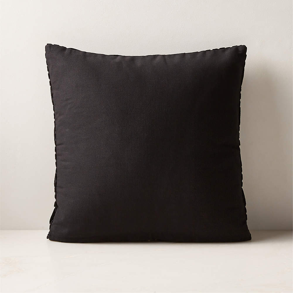 Black velvet best sale pillow covers