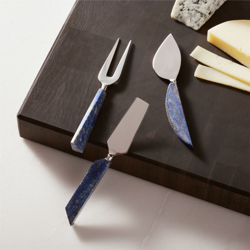 Akila Lapis Cheese Knives Set of 3 - image 1 of 3