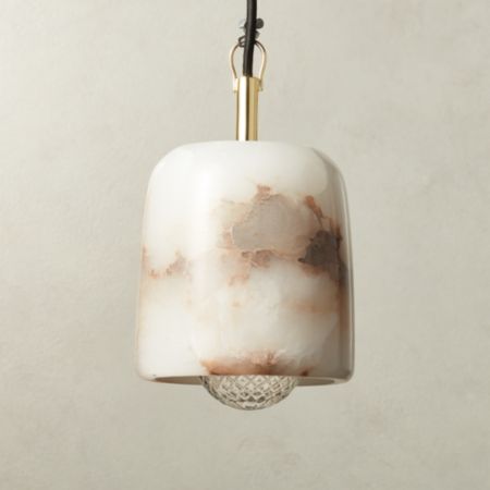 Alabaster Pendant Cb2