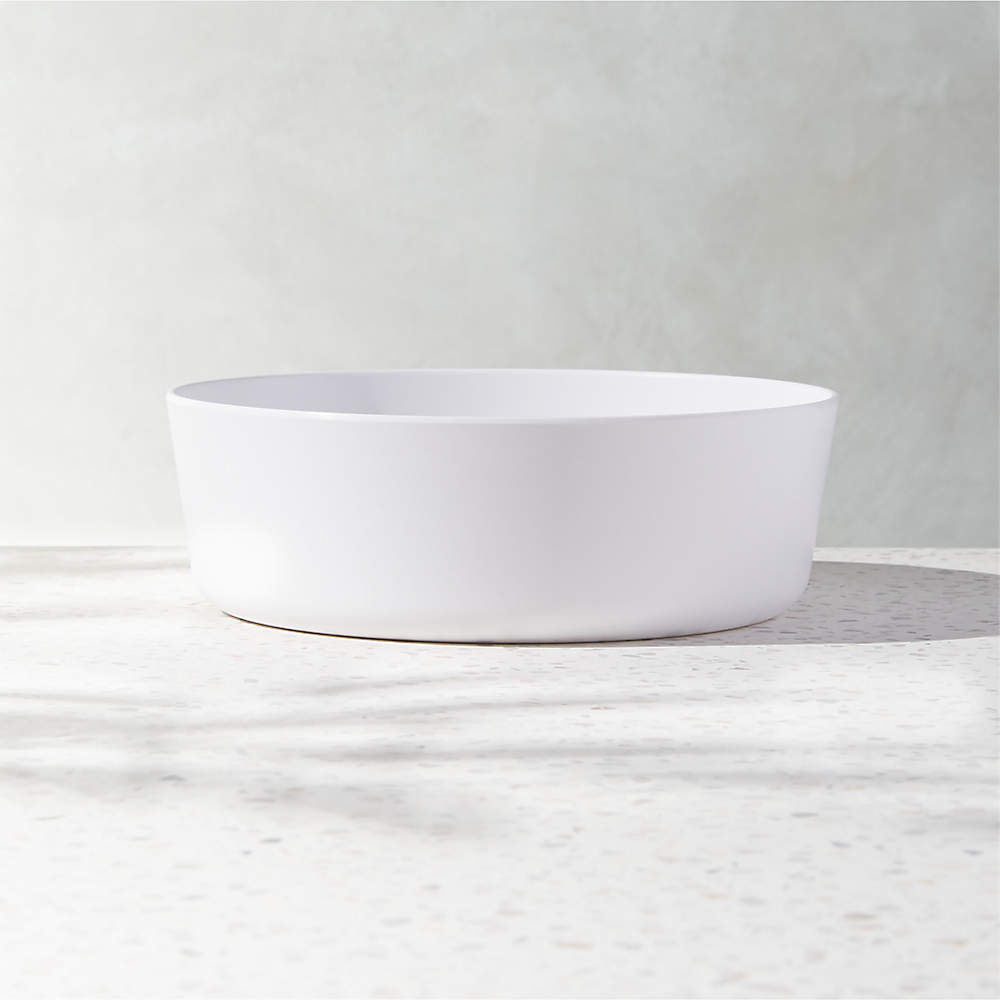 salad bowl white