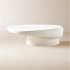 Ivory Concrete Indoor/Outdoor Coffee Table