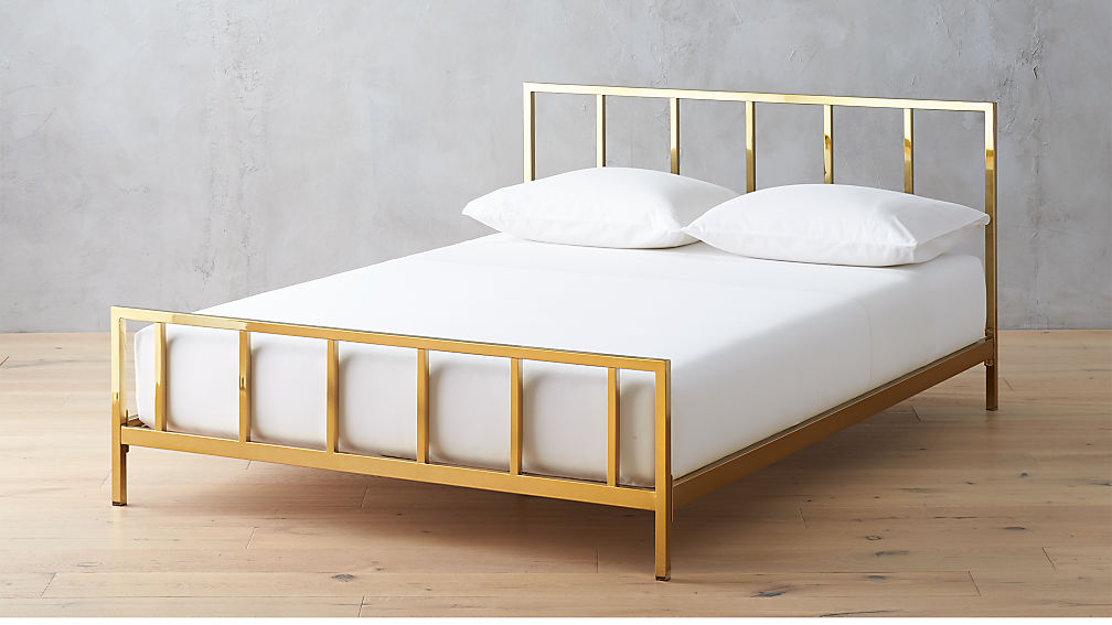 Alchemy Bronze Full Bed Reviews Cb2