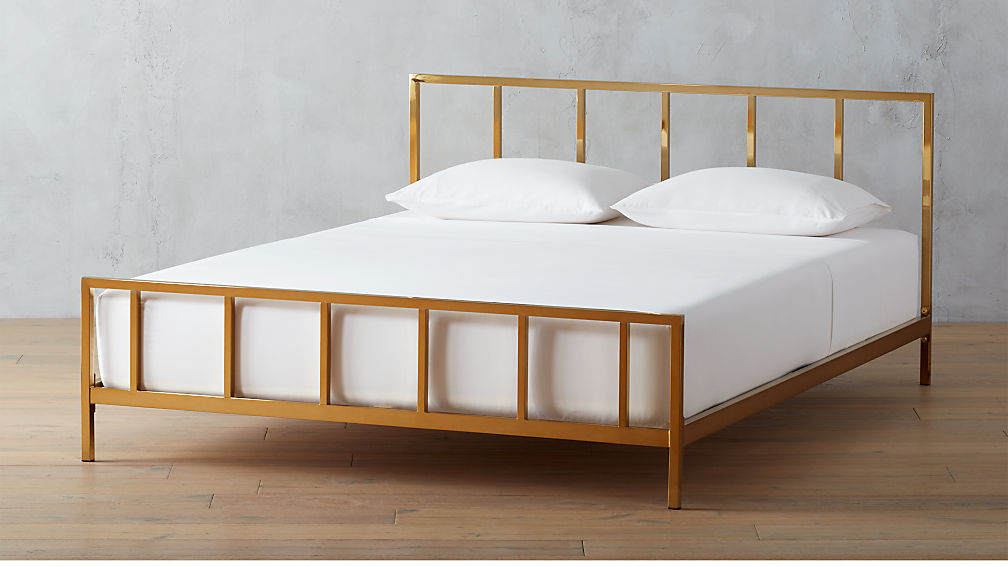 Alchemy Bronze Bed Cb2