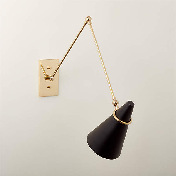 Articulating sconce deals