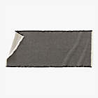 Brooks Ribbed Organic Cotton White Bath Towel Set