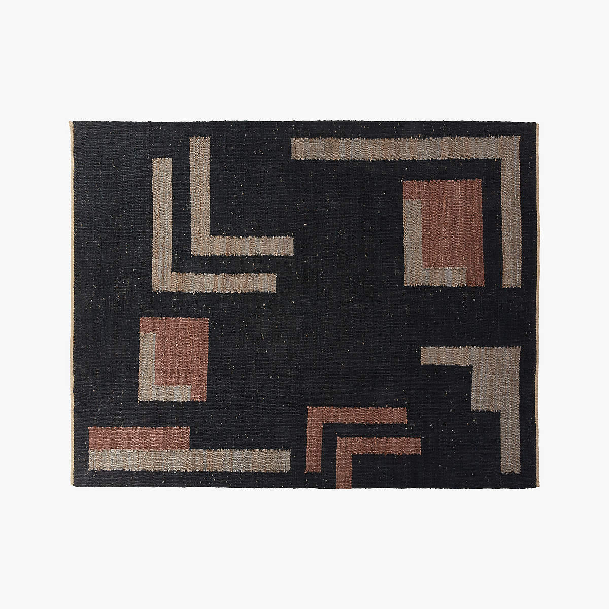 Alexi Black Jute Rug 8'x10' + Reviews CB2 Canada