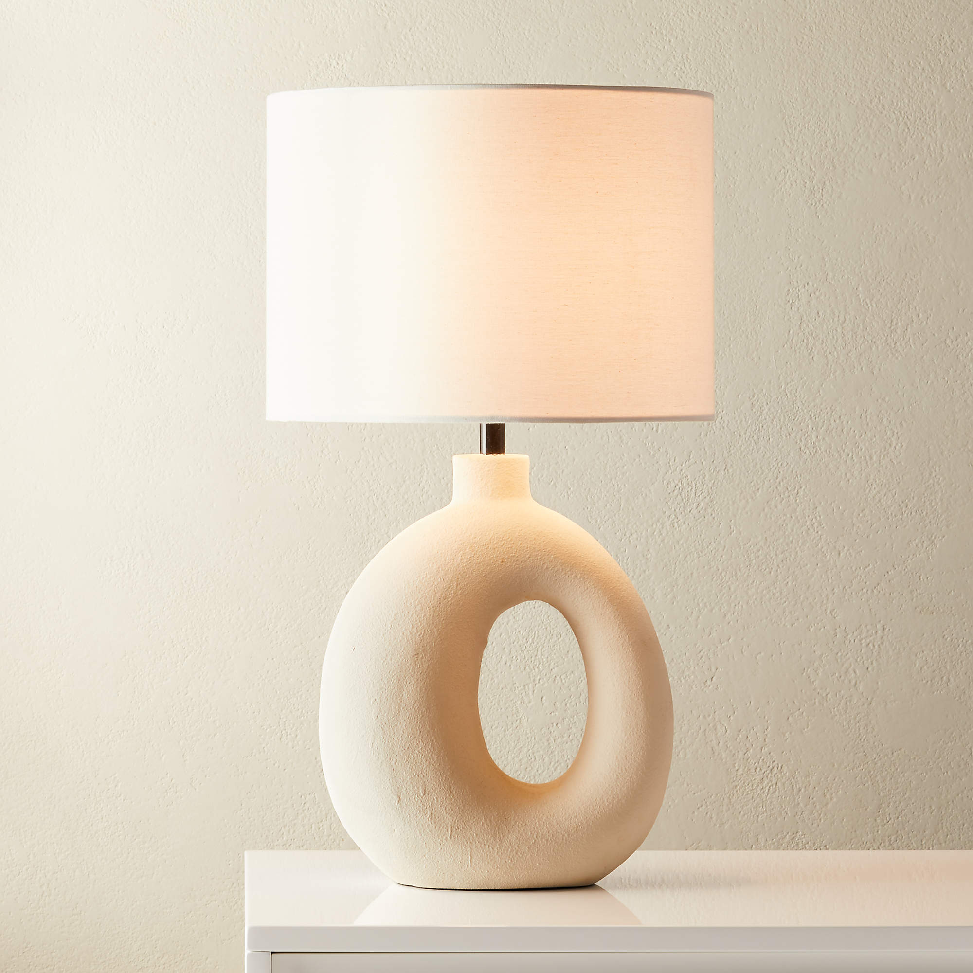 Algarve Ceramic Table Lamp + Reviews | CB2