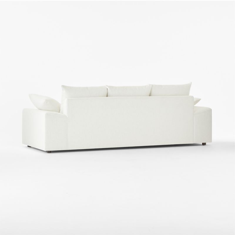 Algora 100" White Performance Fabric Sleeper Sofa - image 7 of 9