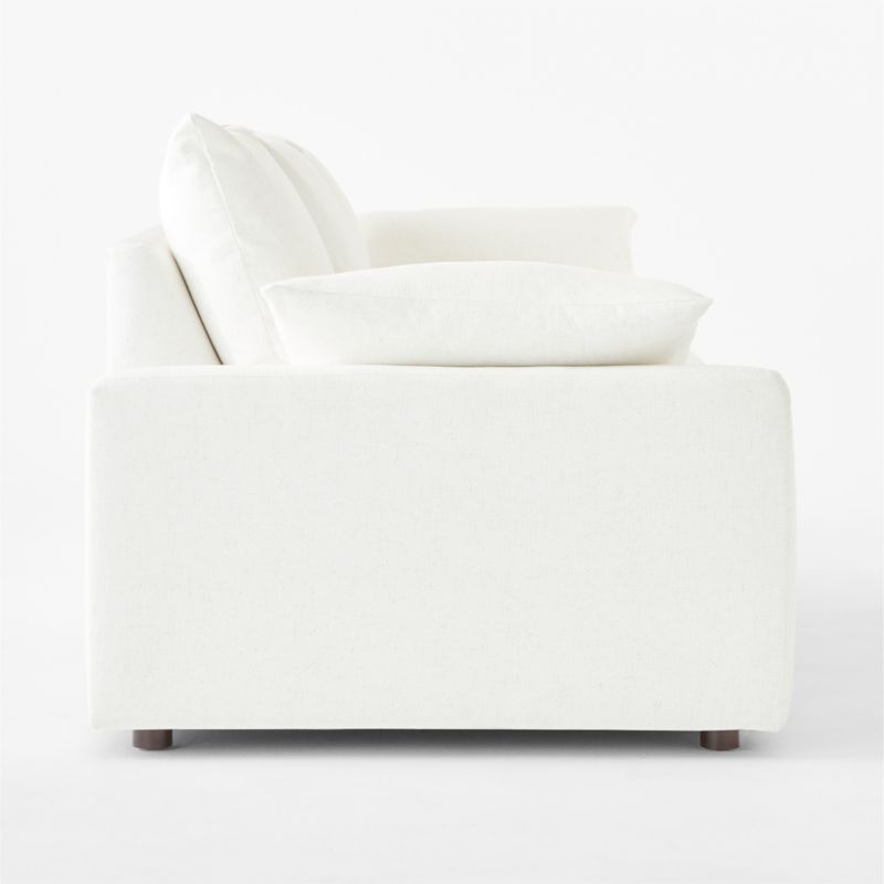 Algora 100" White Performance Fabric Sleeper Sofa - image 6 of 9