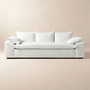 Amalie 103" Rectangular White Concrete Dining Table
