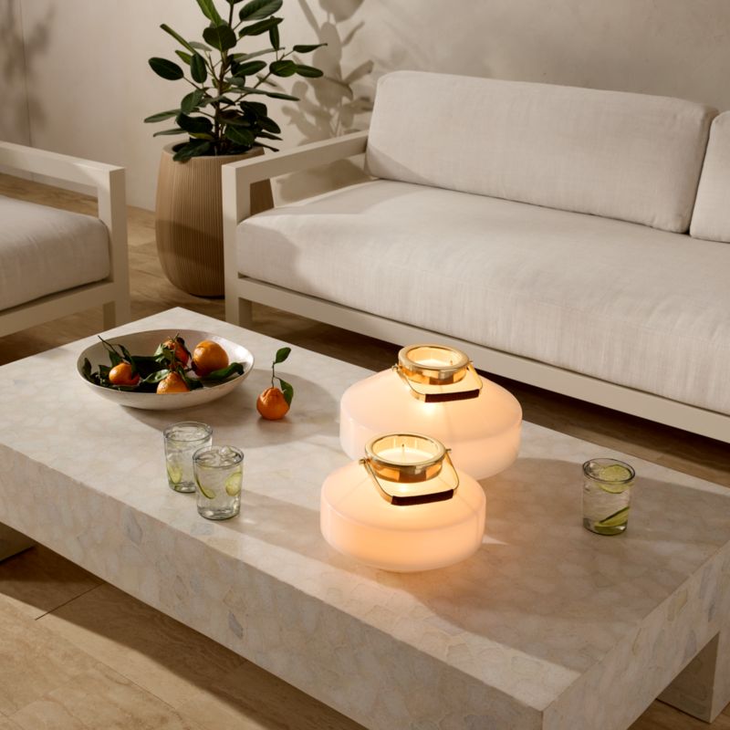 Alira Glass Outdoor Lantern 12.25" - image 4 of 7