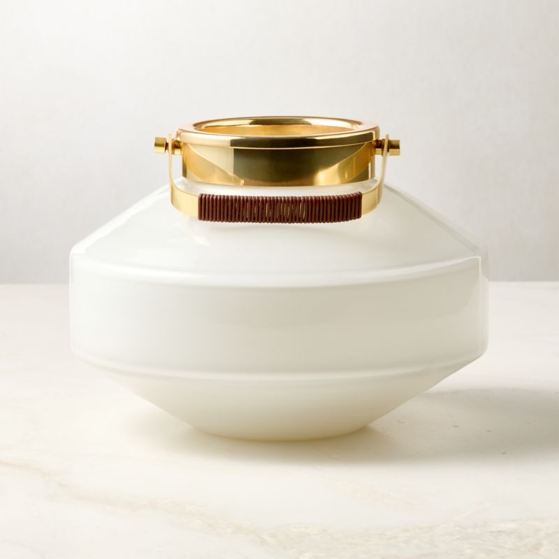 Alira Glass Outdoor Lantern 10.25" - image 1 of 4