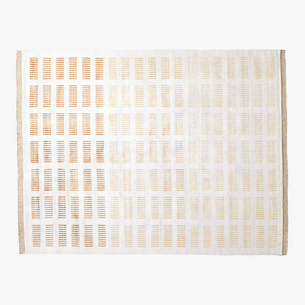 Alize Handloomed Ivory Viscose Area Rug 8'x10