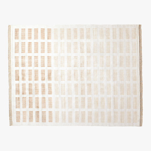 Alize Handloomed Ivory Viscose Area Rug 8'x10'