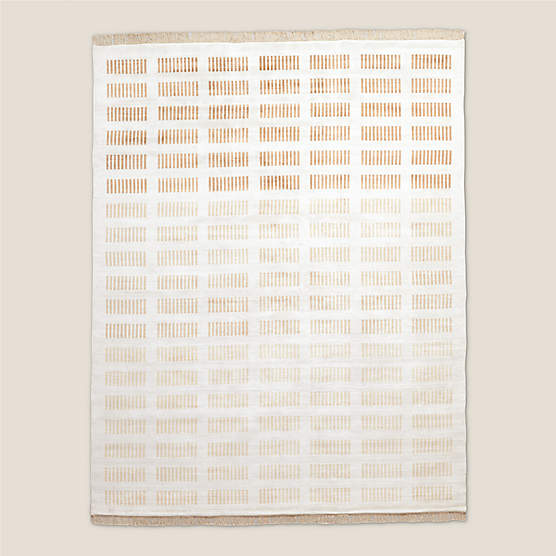 Alize Handloomed Ivory Viscose Area Rug 8'x10'