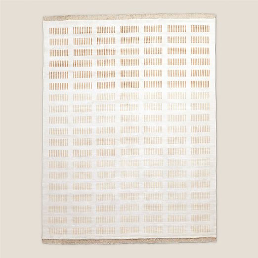 Alize Handloomed Ivory Viscose Area Rug 9'x12'