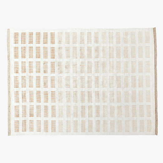 Alize Handloomed Ivory Viscose Area Rug 9'x12'