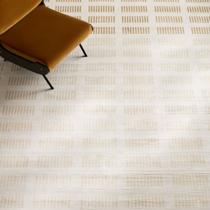 Alize Handloomed Ivory Viscose Area Rug 5'x8' - image 3 of 4