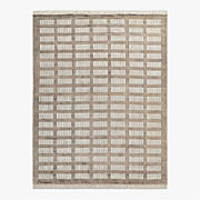 Alize Handloomed Viscose Light Brown Area Rug 5'x8'