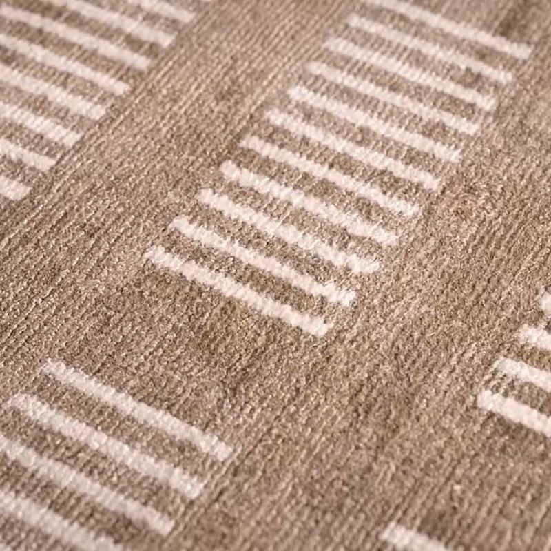 Play Alize Handloomed Light Brown Viscose Area Rug 8'x10' - video 1 of 1