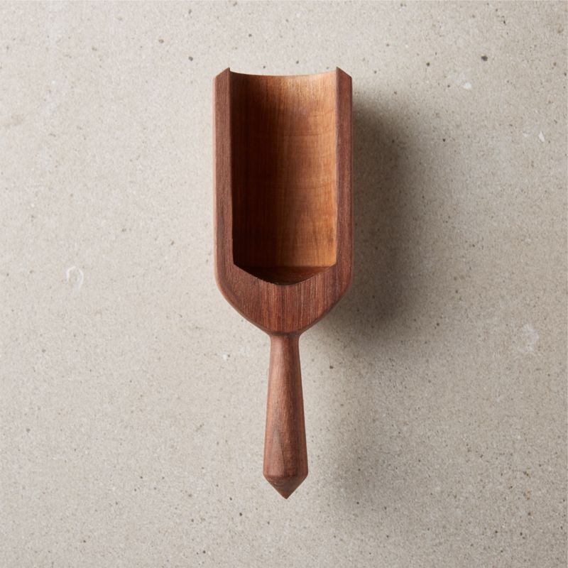 View All You Need Walnut Wood Scoop by Jennifer Fisher details