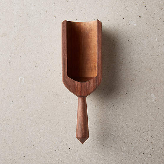 All You Need Walnut Wood Scoop by Jennifer Fisher