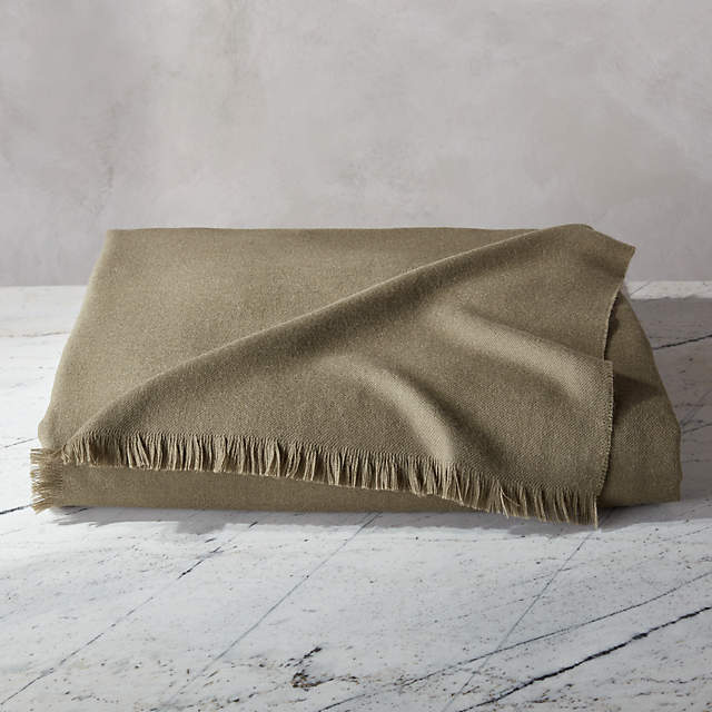 olive throw