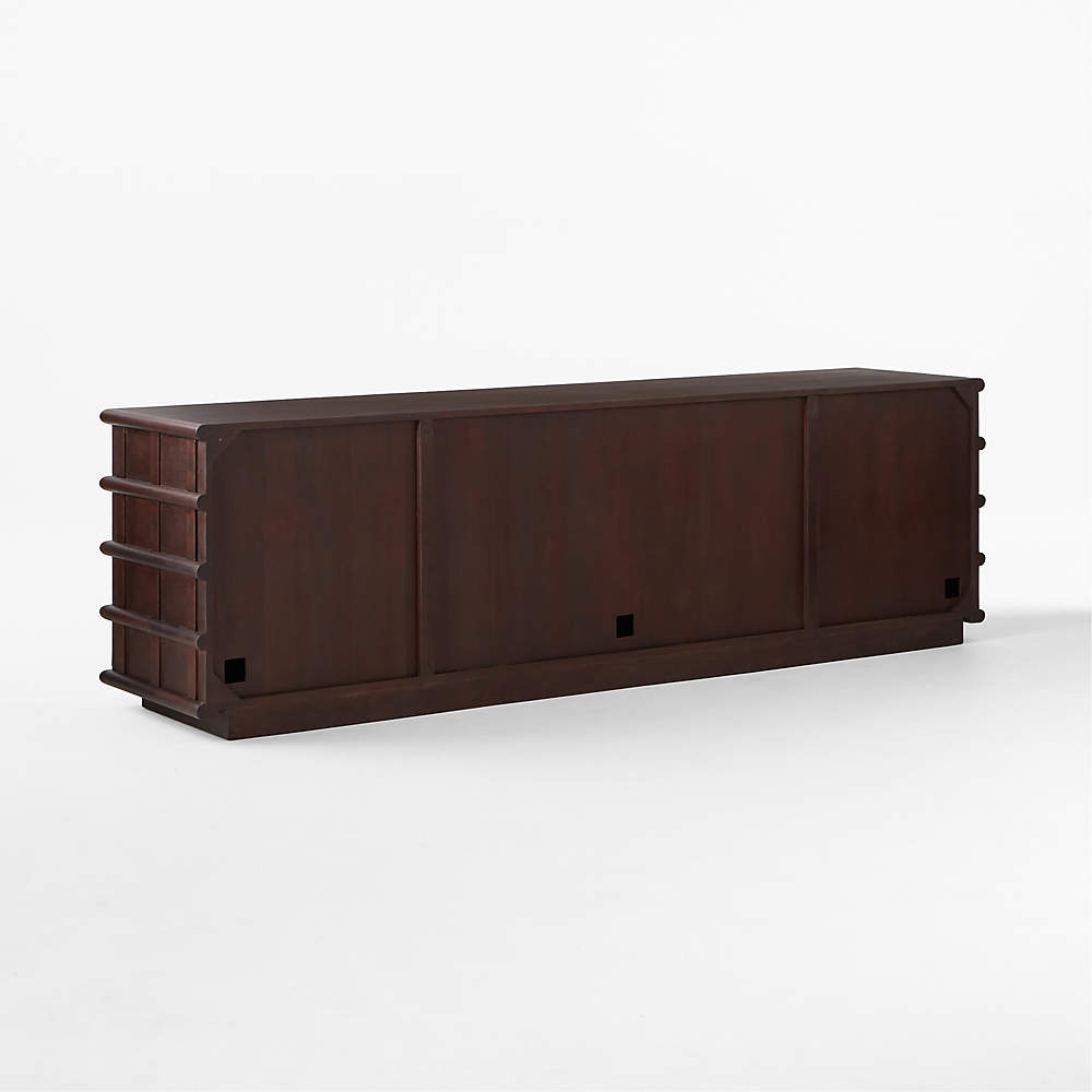 Acacia deals wood credenza