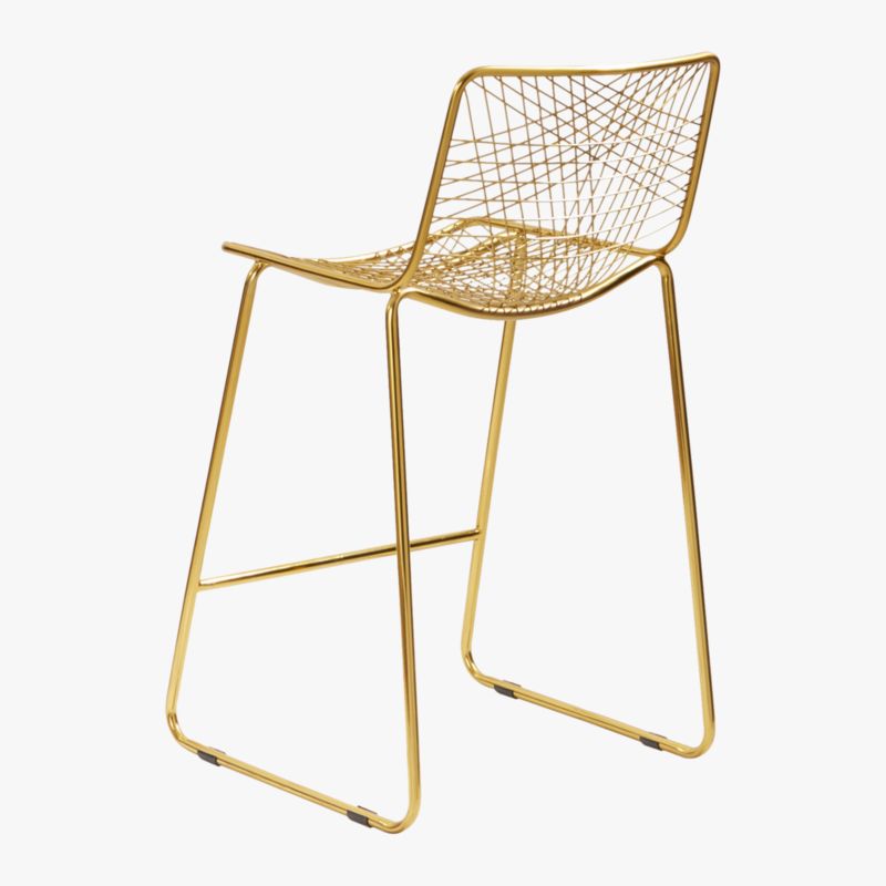 Alpha Brass Metal Counter Stool - image 6 of 13