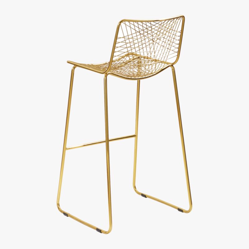 Alpha Brass Metal Counter Stool - image 8 of 13