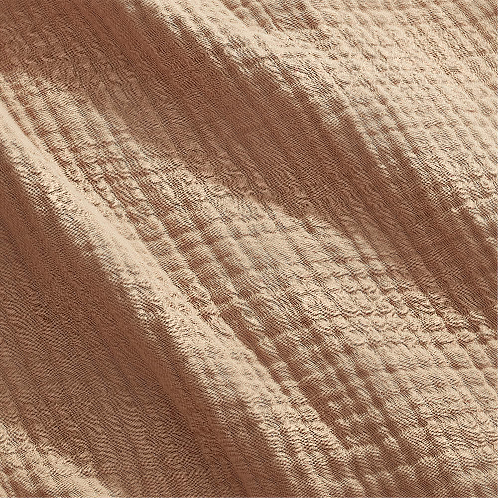 Alto Camel Organic Cotton Full/Queen Quilt