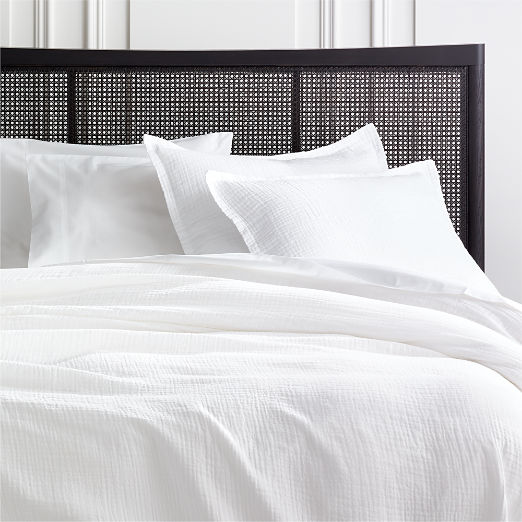 Alto Organic Cotton White Duvet Cover